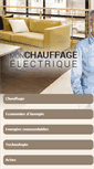 Mobile Screenshot of monchauffageelectrique.com